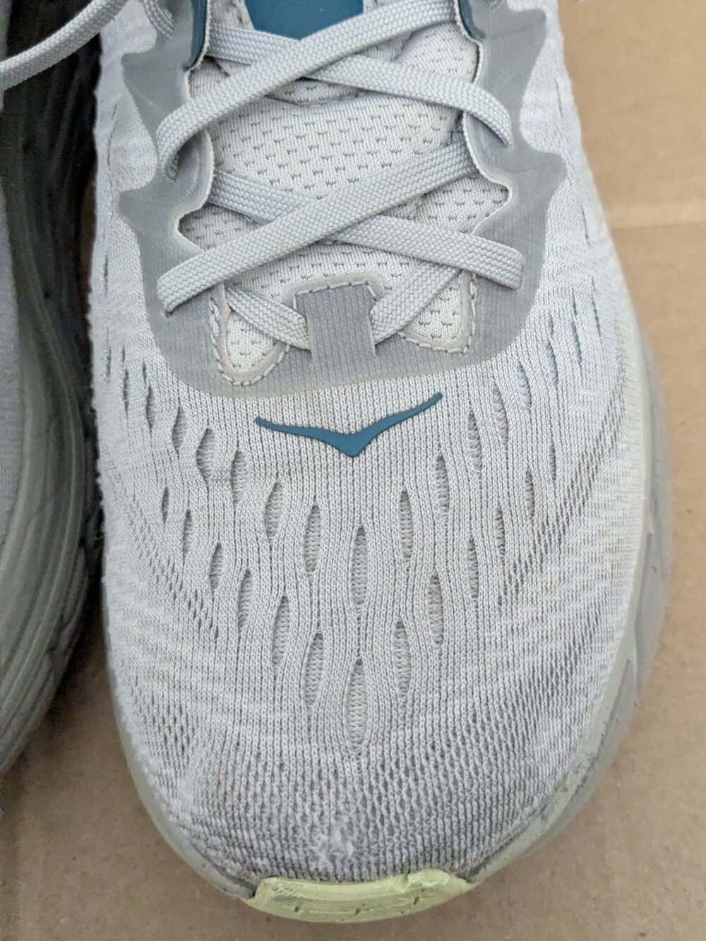 HOKA One One Gaviota 4 1123198 HMBT Men's Gray Running Shoes Size 11.5D - Picture 6 of 13